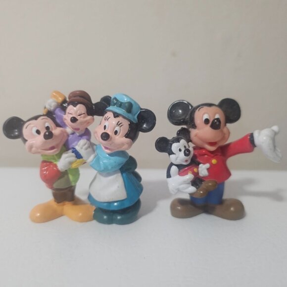 Vintage Disney Applause Mickey Mouse Figures Set Of 10 - Picture 4 of 6